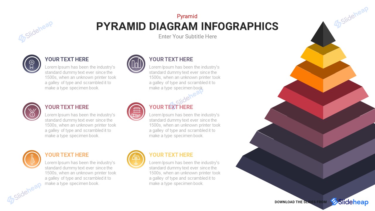 Pyramid Diagram PowerPoint Template - PowerPoint Slide Master Templates &  Infographics