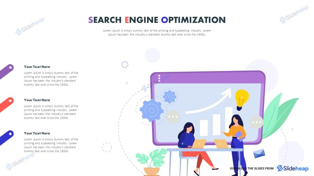 SEO Presentation templates - SlideHeap