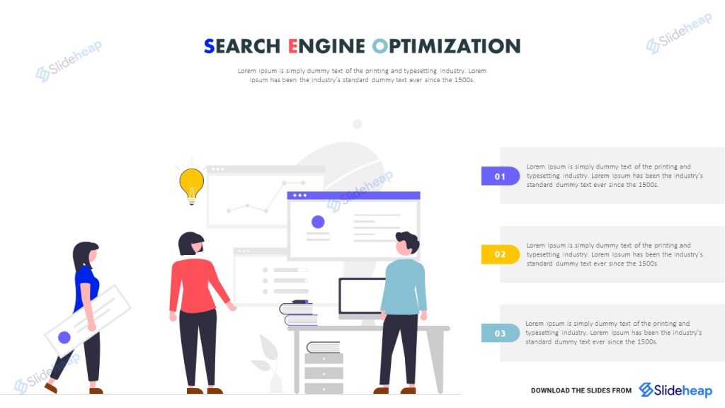 SEO Presentation templates - SlideHeap