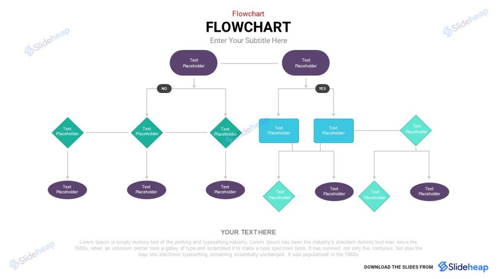 Flowchart Template For PowerPoint | Slideheap