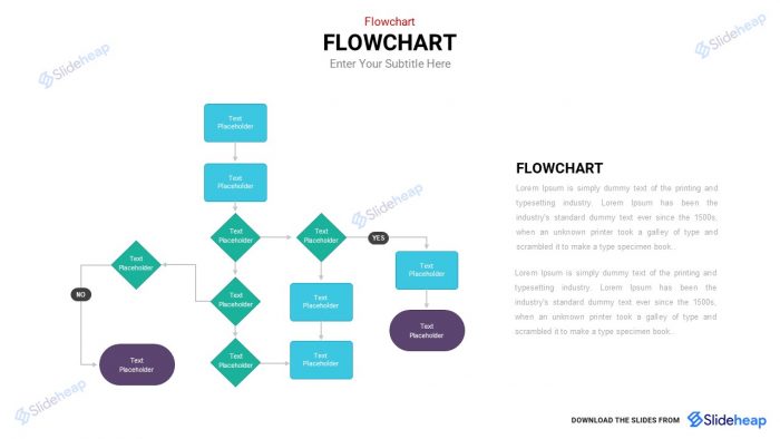Flowchart Template For PowerPoint | Slideheap