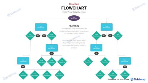 Flowchart Template For PowerPoint | Slideheap